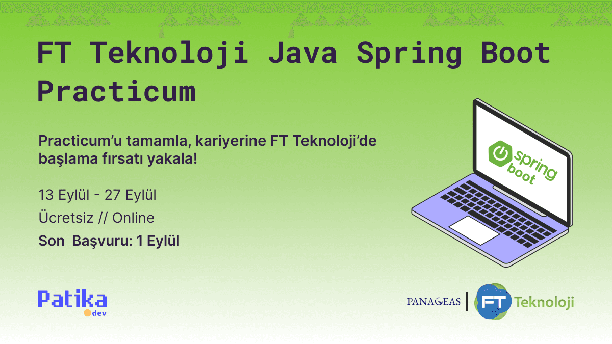 FT Teknoloji'de İşe Girmek İçin Ücretsiz Practicum