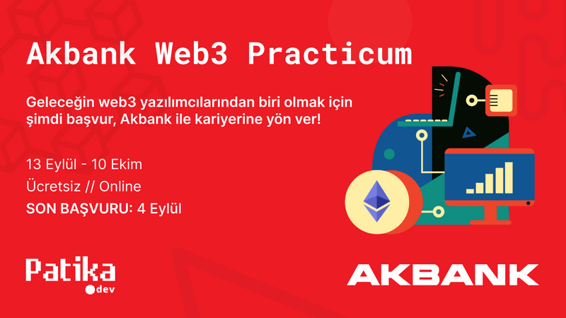 Akbank became the first financial institution in Turkey launching its own web3 talent program