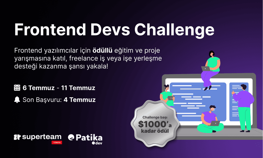 Frontend alanında iş bulma ve para ödülü kazanma şansı