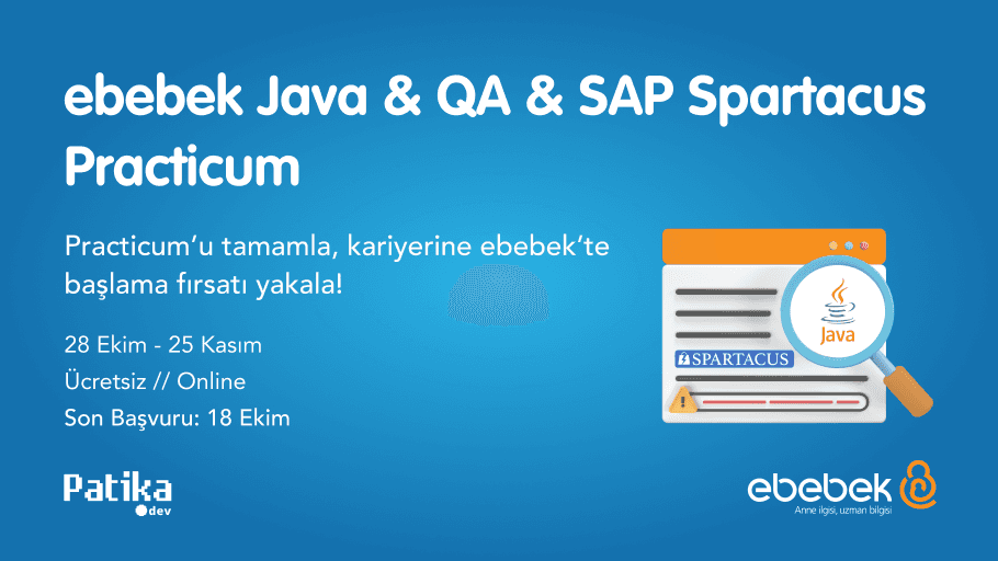 ebebek'de İşe Girmek İçin Ücretsiz Practicum