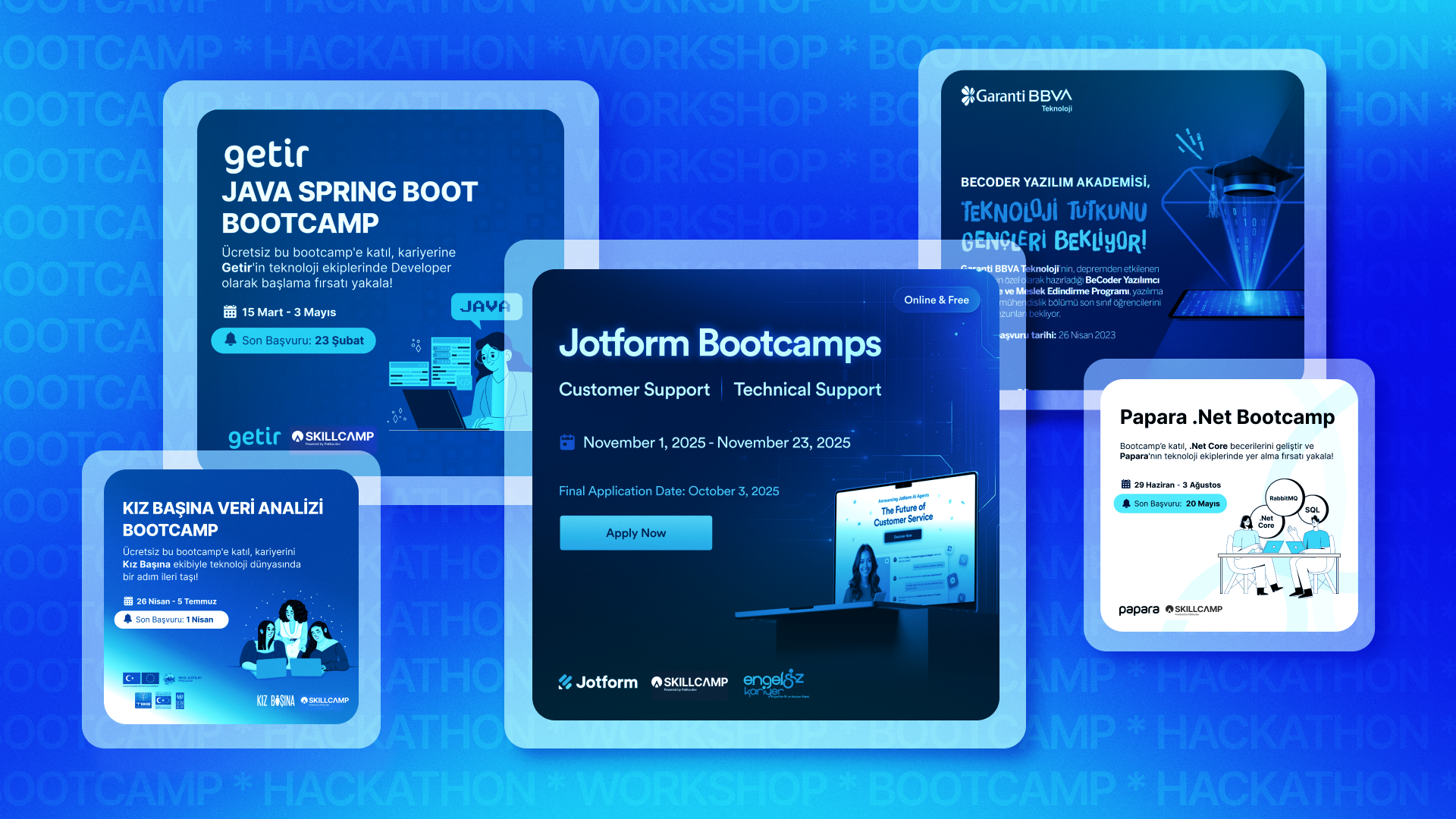 İşveren Markası için Bootcamp, Hackathon ve Etkinlikler